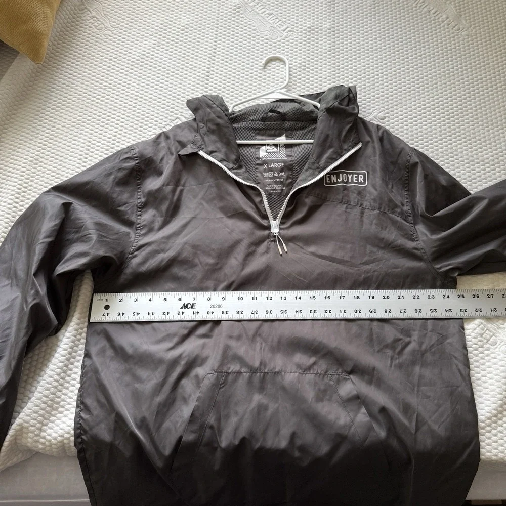 K2 Ski Jacket Windbreaker Men's Size XL Snowboard Black True Northwest Authentic